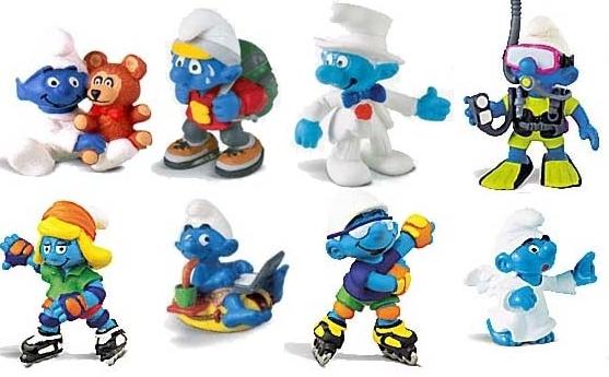 Brinquedos Smurfs