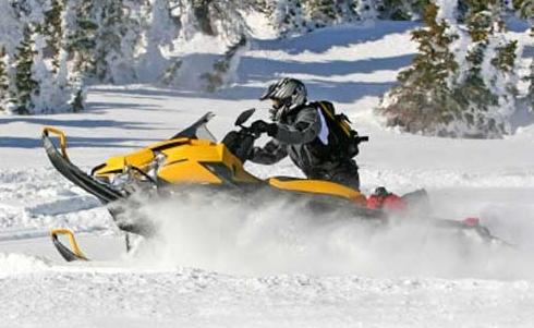 snowmobile infantil com motor