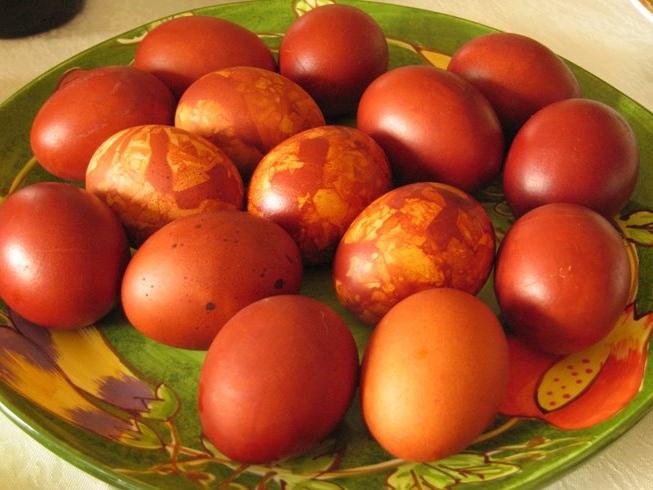 Ovos para a Páscoa - um presente tradicional dos cristãos