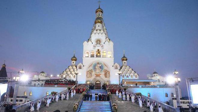 Igreja de Todos os Santos em Minsk: história, santuários e descrição