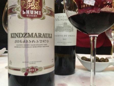 Características do vinho de Kindzmarauli