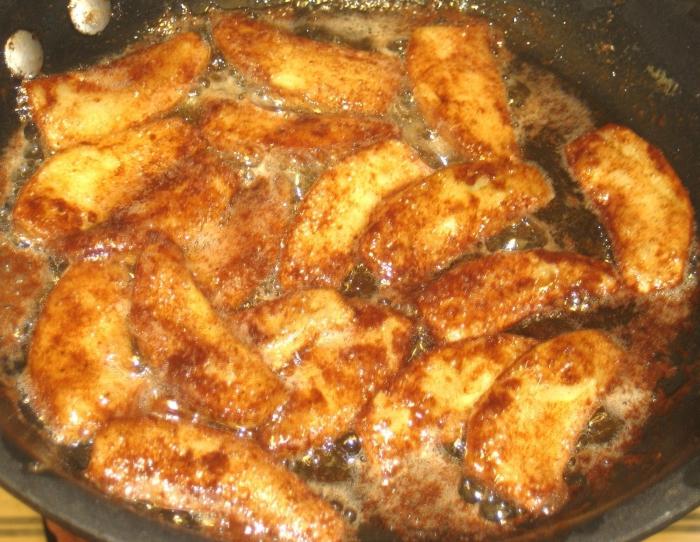 receita de maçãs caramelizadas com foto