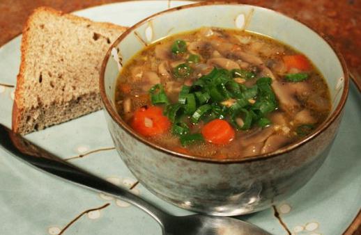 receita de sopa de cogumelos magra 