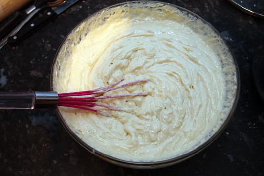 cozinhe um bolo de quiche 