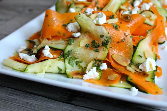 alho salada de cenoura