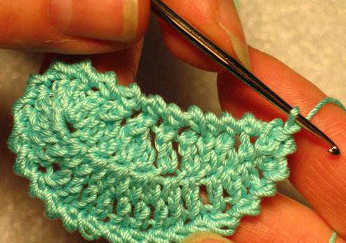 Rachish step crochet em acabamento de produtos acabados. Exemplos e dicas