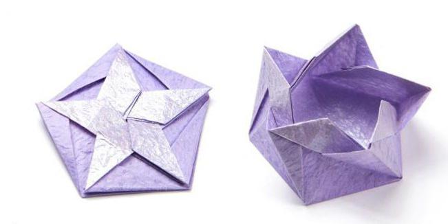 Esquemas de origami para um diário pessoal: exemplos de escrita