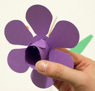 ] como fazer uma tulipa fora da master class de papel