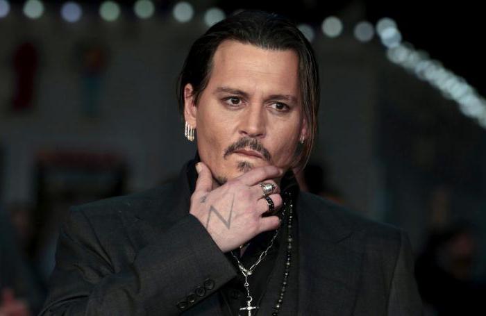 johnny depp a presa