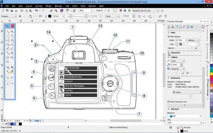 CorelDraw para trabalhar com gráficos vetoriais