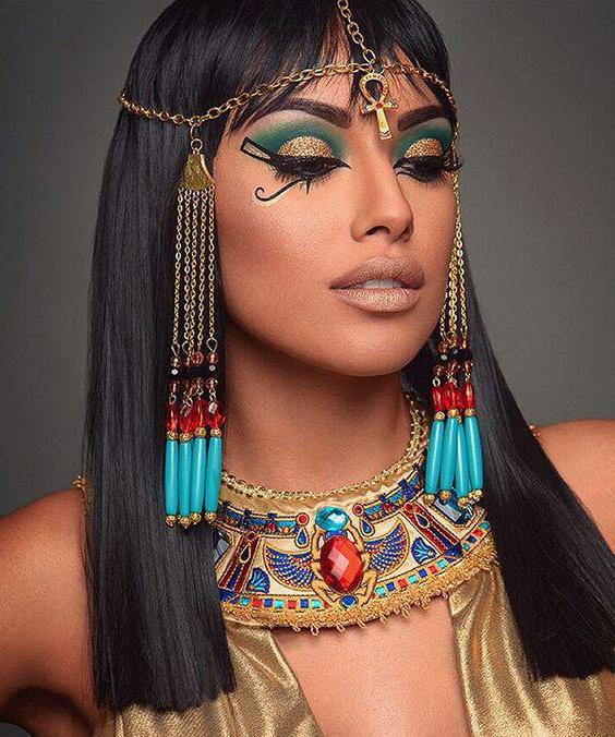 maquiagem da Cleopatra 