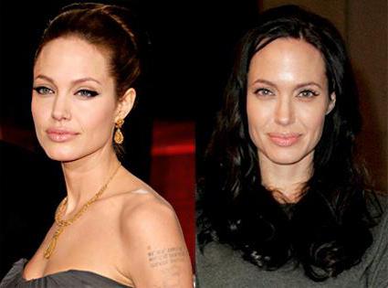 Angelina Jolie sem maquiagem