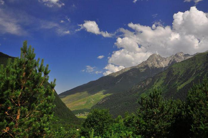 Ossétia: Digor Gorge