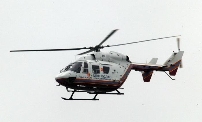 Rescue helicopter EMERCOM of Russia: revisão, descrição e foto