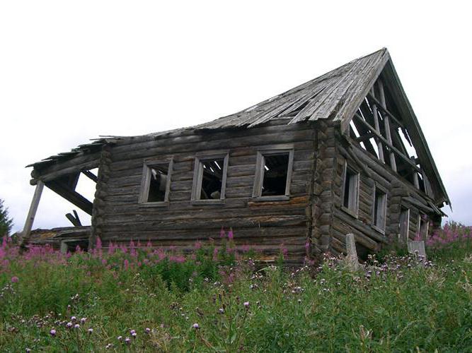 Aldeias abandonadas da região de Nizhny Novgorod: fotos, razões