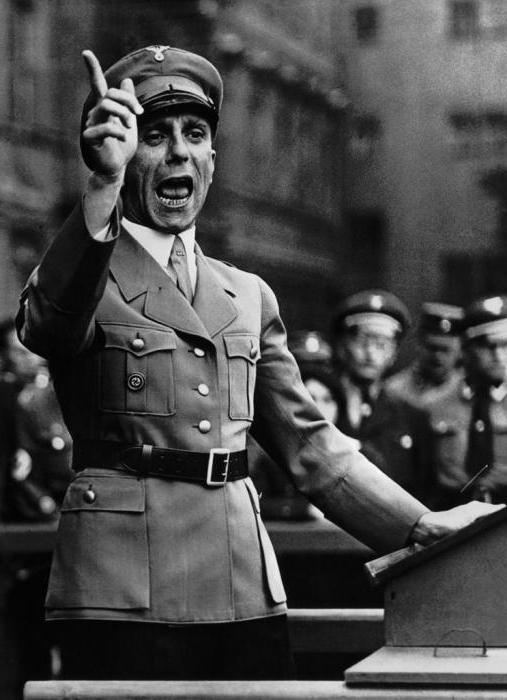 Goebbels é o braço direito de Hitler e o maior propagandista da Alemanha nazista