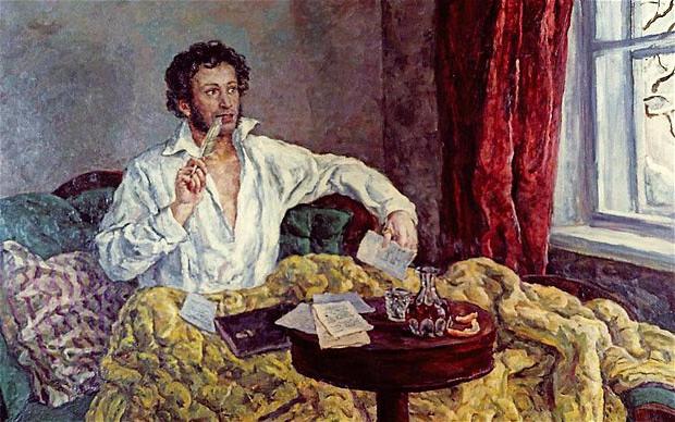 Poemas de letras de amor de Pushkin