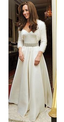 Vestidos de casamento Kate Middleton - o que eles são?