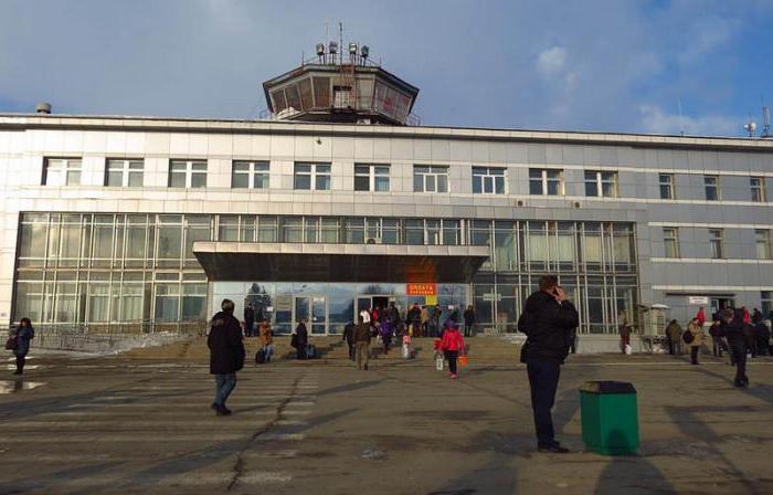 Aeroporto em Yuzhno Sakhalinsk 