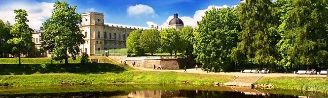 Parques e palácios de Gatchina (foto)