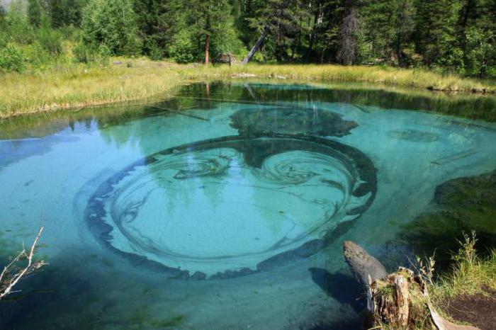 Lagos azuis de Altai - um ótimo lugar para relaxar