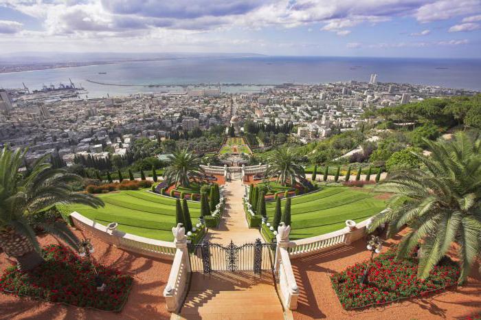 foto de vistas de haifa