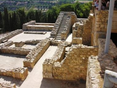 Palácio de Knossos, em Creta