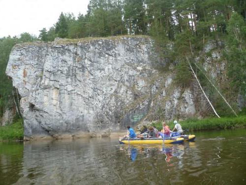 Rafting no rio Chusovaya (Sturm)