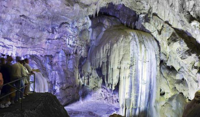 Novo Athos Cave in Abkhazia: endereço, modo de operação, foto