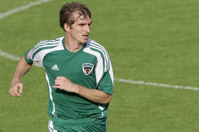 Jogador de futebol Vladimir Kuzmichyov