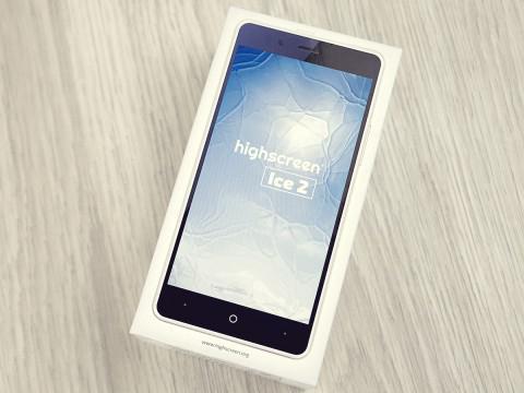 smartphone highscreen gelo 2 cinza