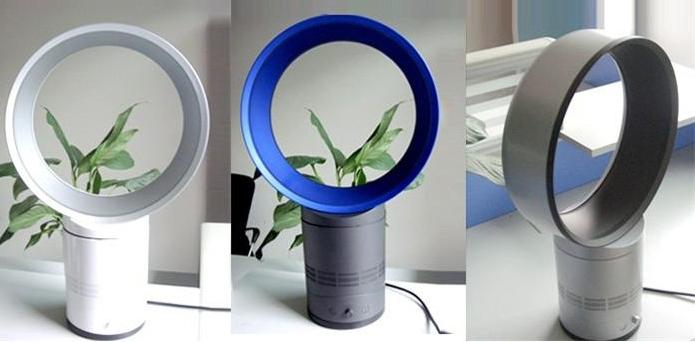 Ventilador sem lâminas - inovação em tecnologia moderna