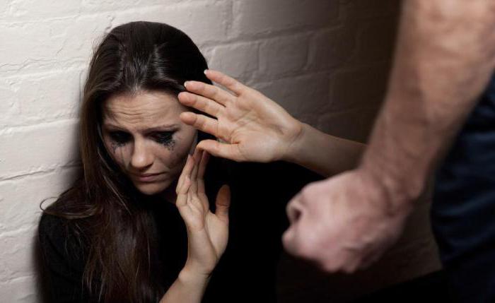 violência doméstica contra uma mulher