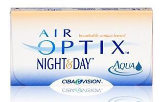 lentes de contato Air Optix Aqua manual